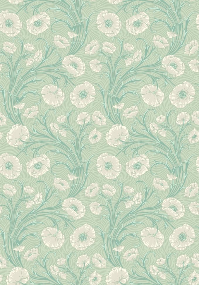 Boråstapeter Vliesbehang 2271 - Treasured - Bloemen Groen - 53cm x 10.05m