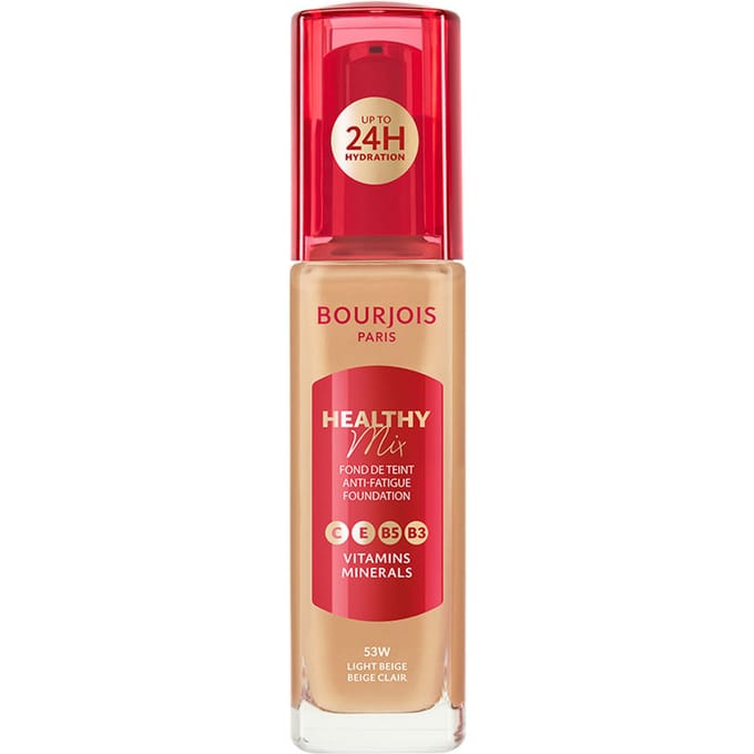 Bourjois Healthy Mix Anti-Fatigue Foundation 53W Light Beige 30 ml