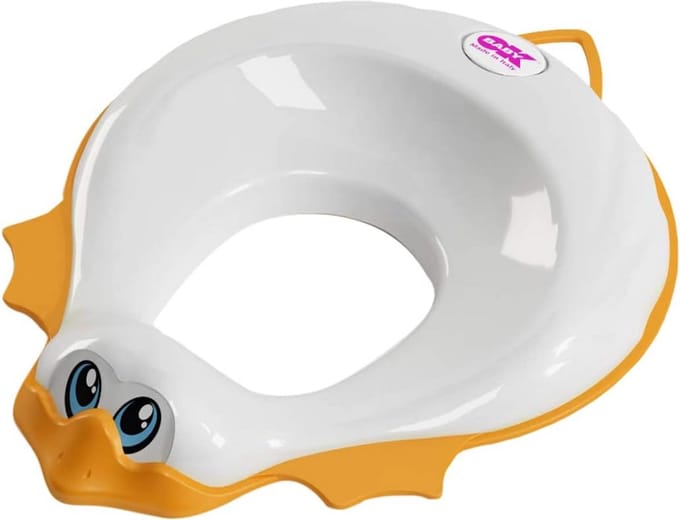 Vriendelijke Toilet Reducer met Antislip Rand - Wit