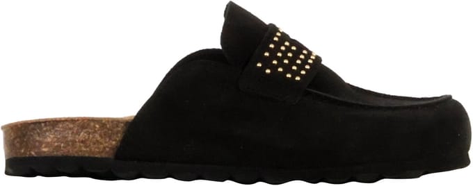 Noga Gassirette leren mocassin-pantoffels met studs