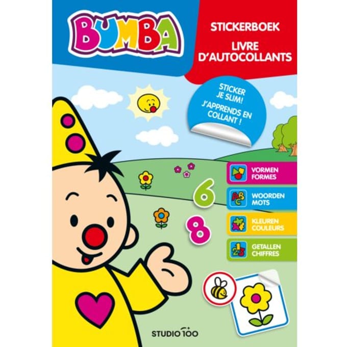 Bumba : Stickerboek - Sticker En Leer - Bumba - Gert Verhulst