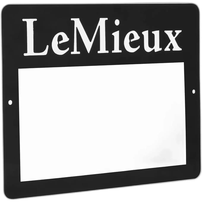 LEMIEUX MAGNETISCH STAL WHITEBOARD Zwart