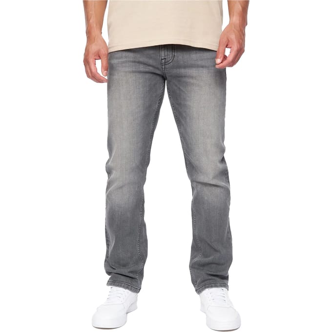 Duck and Cover Rechte Jeans Heren (Grijs)