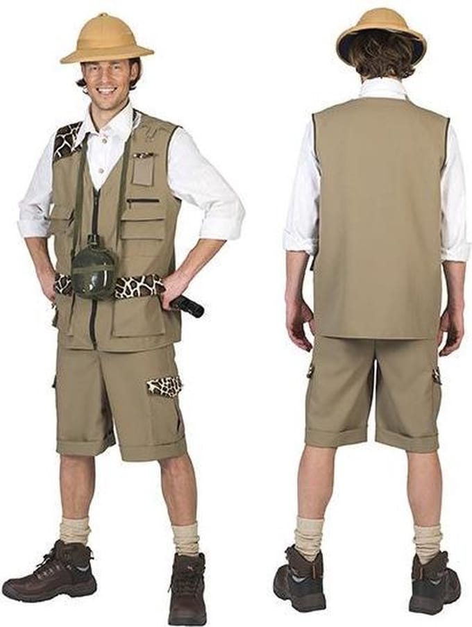 Safari kostuum man