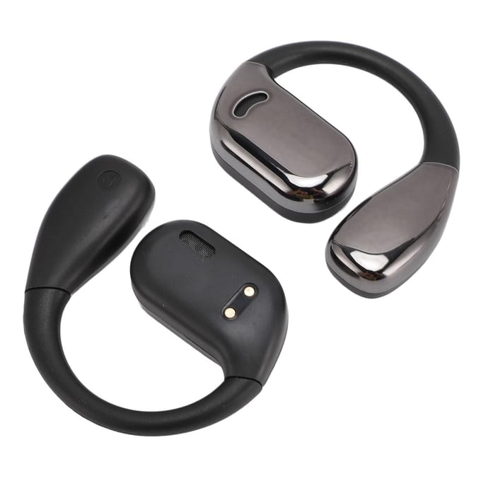 Écouteurs Bluetooth 5.49 pour Android, traducteur en ligne de 144 langues noir