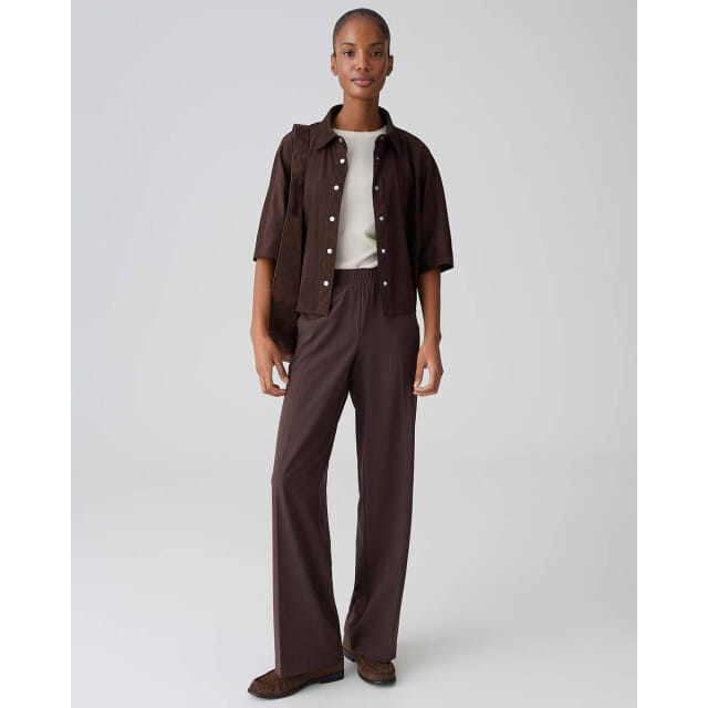 Boxy fit blouse met 1/2-mouwen model 'Fermes'