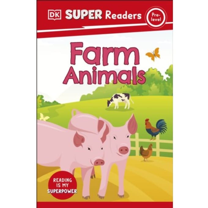 Dk Super Readers Pre-Level Farm Animals - Dk Super Readers - DK