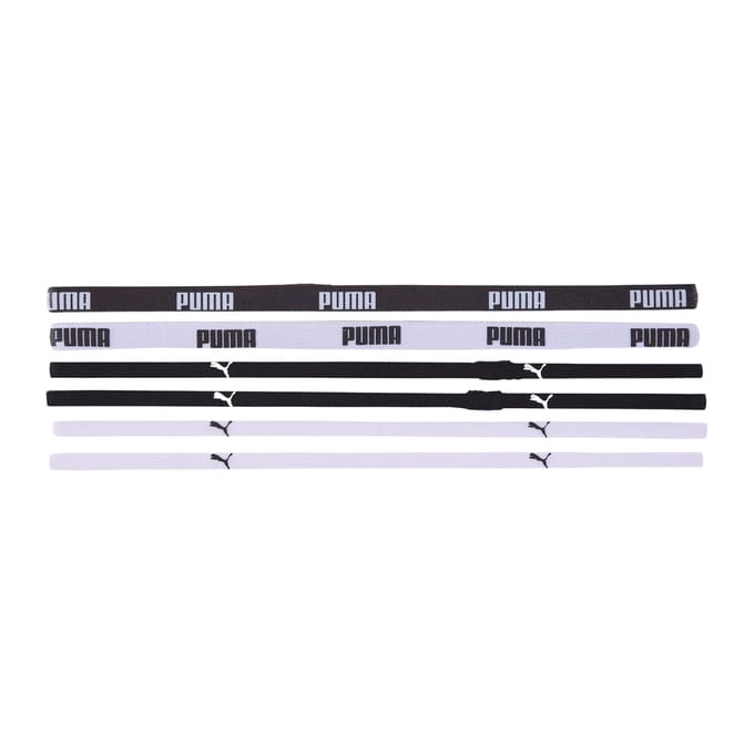 PUMA TR ESS Hairbands Dames Haarbandjes - PUMA Black-PUMA White