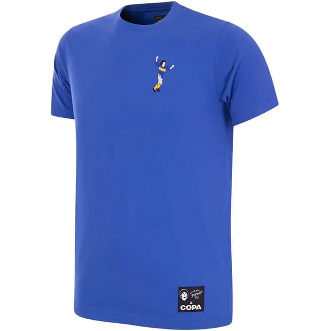 COPA - Maradona Boca Embroidery T-Shirt - Heren - Blauw - M