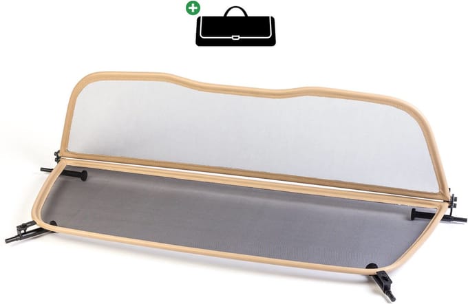 Windscherm Audi A3 8P | 2009-2013 | incl. luxe opbergtas | Beige