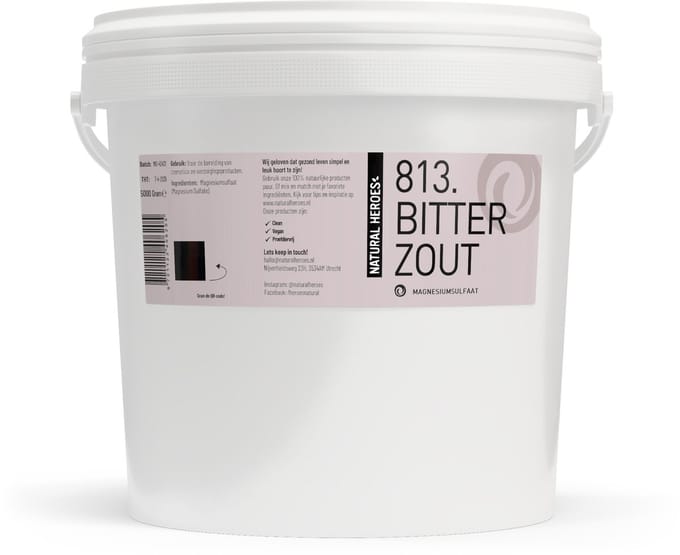 Natural Heroes Bitterzout (Epsom zout / Magnesiumsulfaat) - 5000 gram