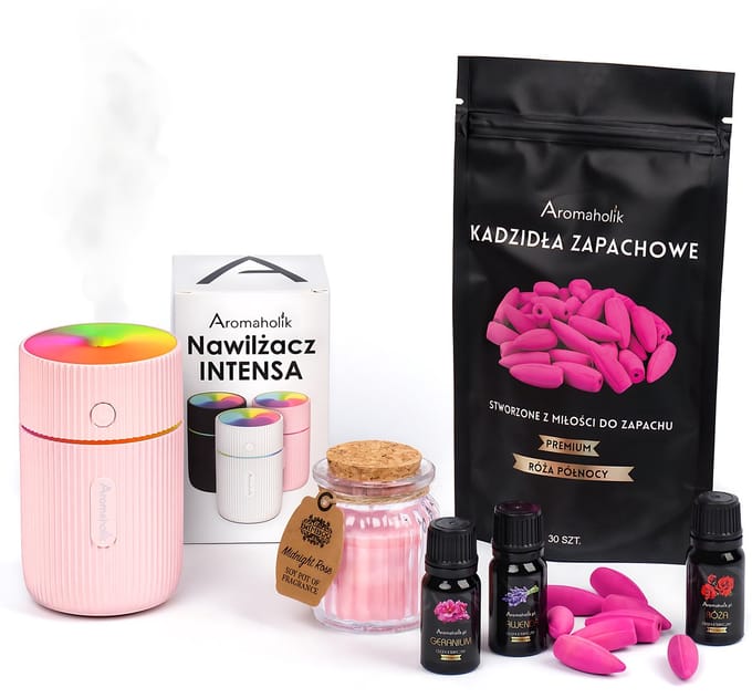 Aromaholik – Intensa Mini – Roze – USB – Nano-Spray Technologie