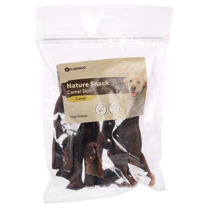 Flamingo Nature - Snack Honden - Nature Snack Kamelenhuid 200gr - 1st - 132542 - 1st