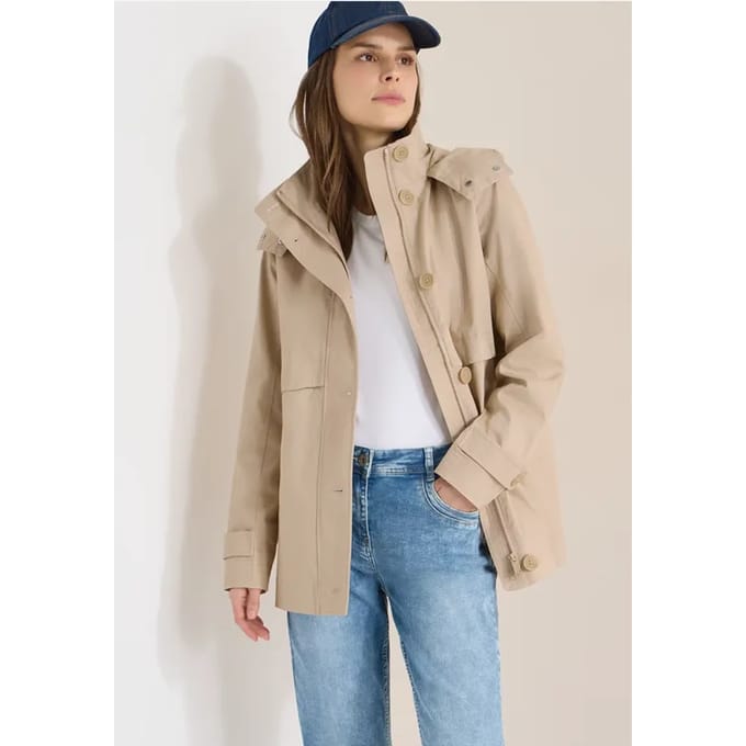 Midi trenchcoat