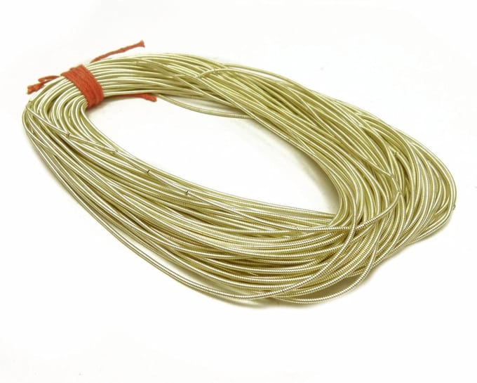 Decoratieve Draad - Metaaldraad Purl - Hand Borduren - Fijne Metaaldraad - 3 Meter - Goud