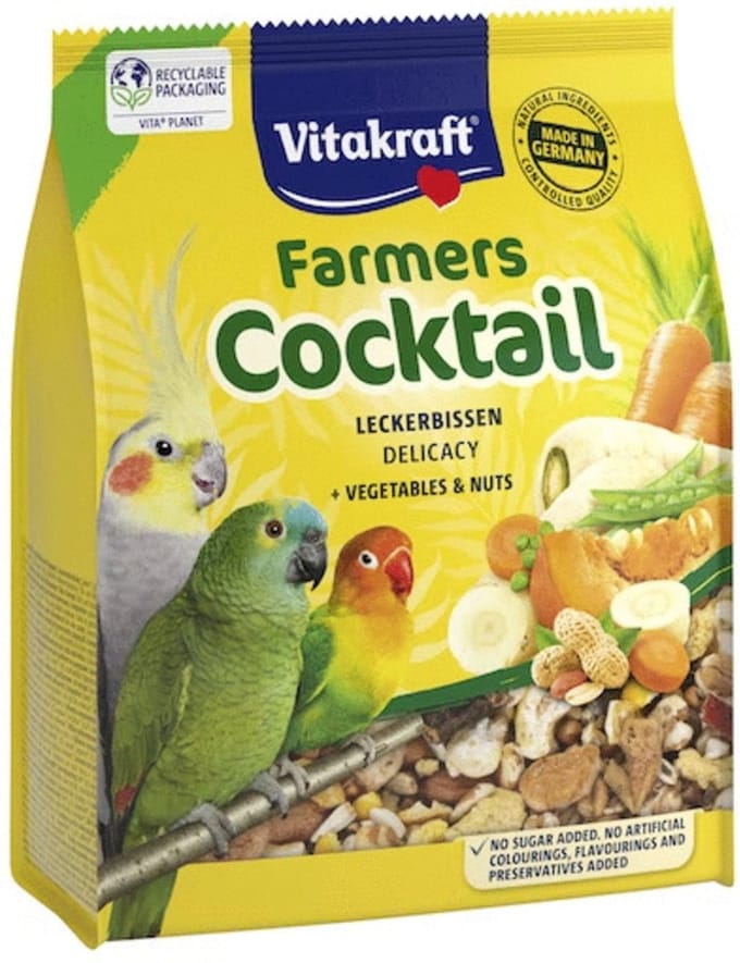 Vitakraft Farmers Cocktail Papegaai - Vogelvoer - 250 g
