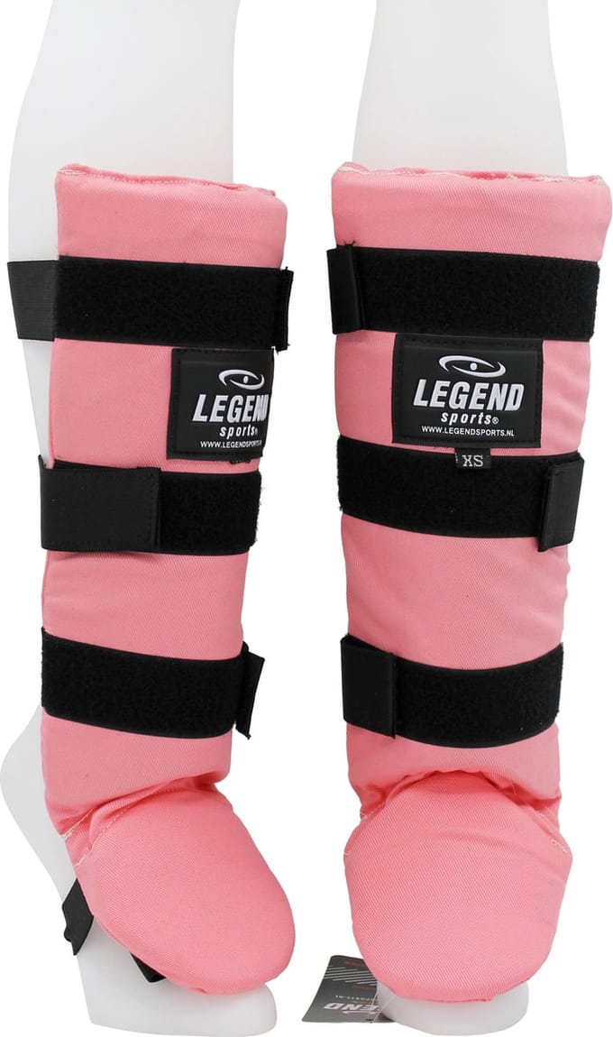 Legend Sports Scheenbeschermers Fast Dames Roze Maat Xs
