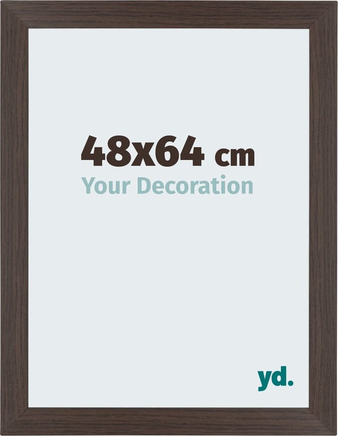 Your Decoration - Fotolijst 48x64 cm - MDF - Eiken Donker - Mura