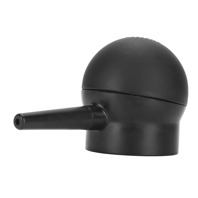 Applicateur de Spray de Fibres Capillaires Épaissit Instantanément Calvitie Dissimulée Vaporisation Uniforme Applicateur Pompe de Construction Capillaire black