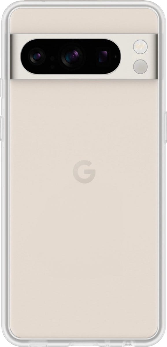 Hoes - Geschikt voor Google Pixel 8 Pro - Sterk & Shockproof - Hoesje Cover - Siliconen Case - Transparant