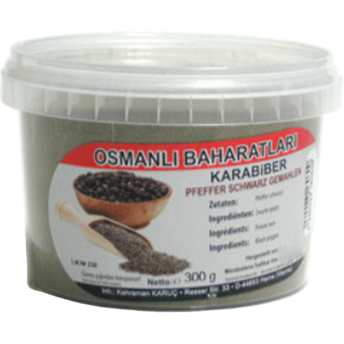 Osmanli Gemalen Zwarte Peper 300 g