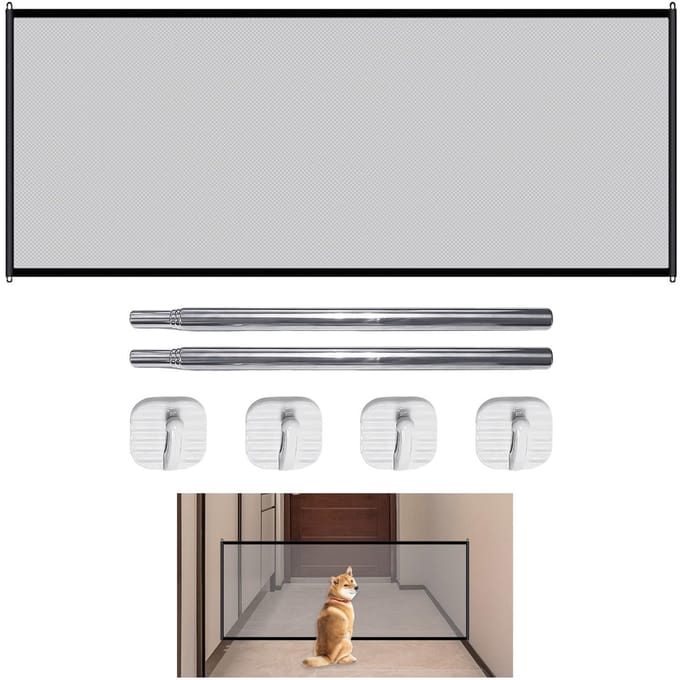 Dailygoods- Trapnet Intrekbaar - Veiligheidsnet voor Honden