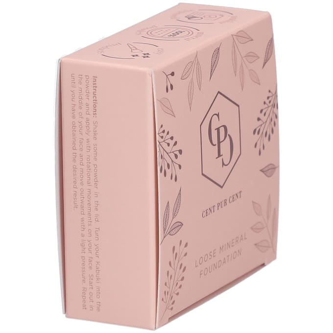Cent Pur Cent Loose Mineral Foundation 7.0 - 100% mineral - SPF 20 - Huidvriendelijk - Natuurlijk