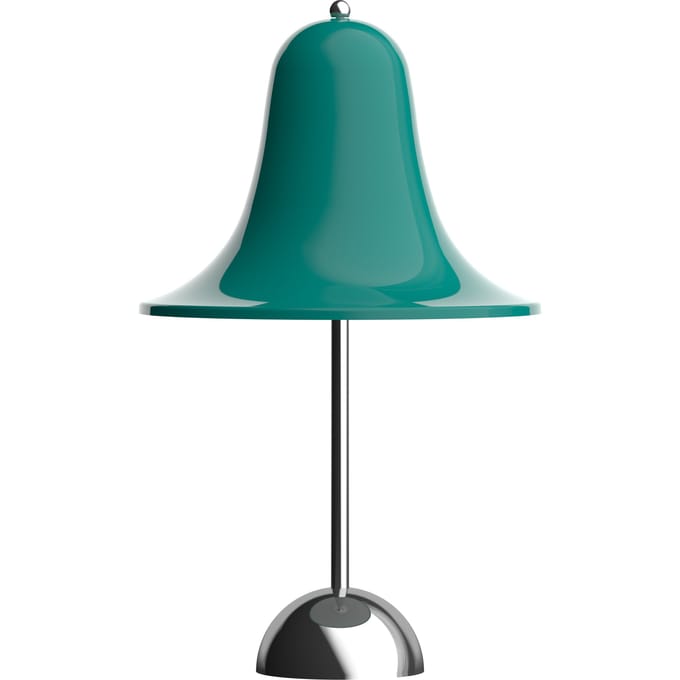 VERPAN LED tafellamp op accu Pantop, donker turkoois, IP44