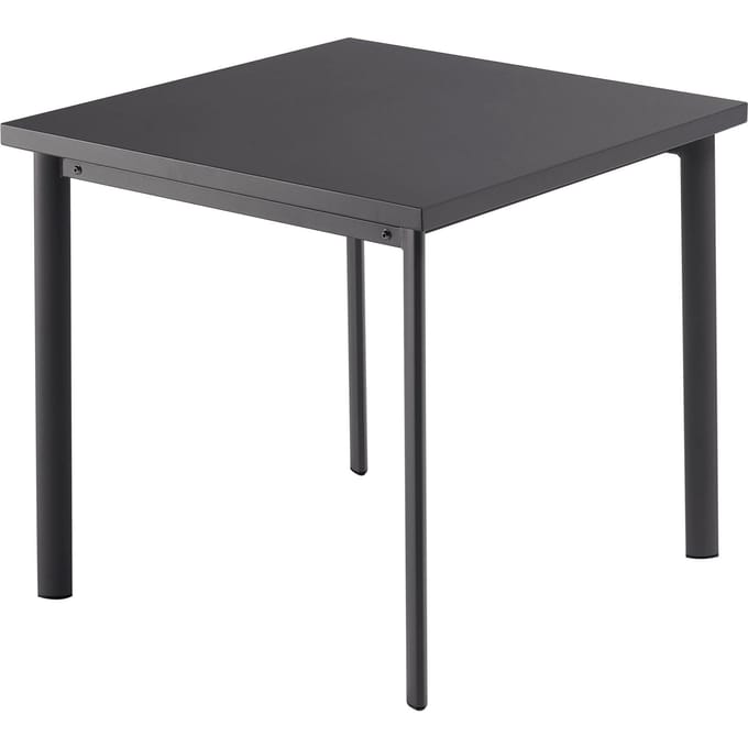 Emu Star tafel - antiekijzer - 70 x 70 cm