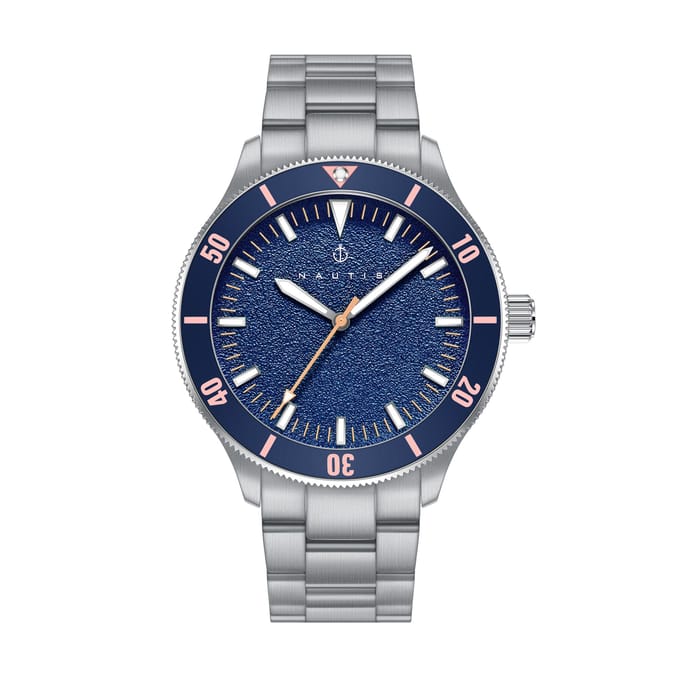Nautis Deacon NAUN101-3 Heren Horloge 43mm 20 ATM