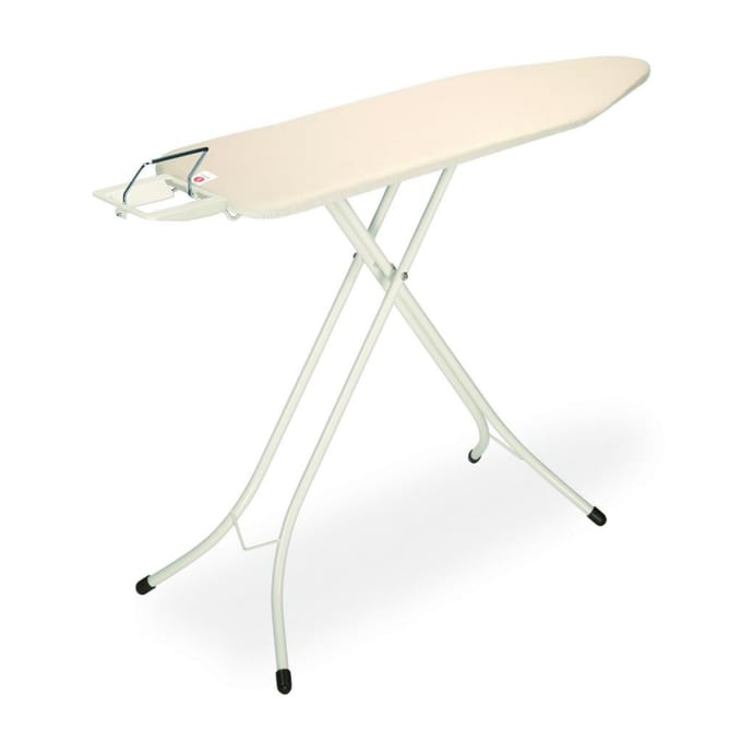 Brabantia Strijkplank B - met Strijkerhouder - 124 x 38 cm - Ecru