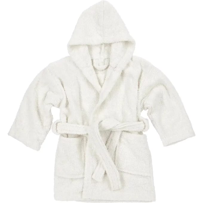 Meyco Baby Uni badjas - badstof - offwhite - 98/104