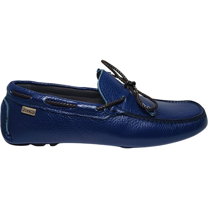 sb10510g0eul0750 Pollini Man Blauw leer