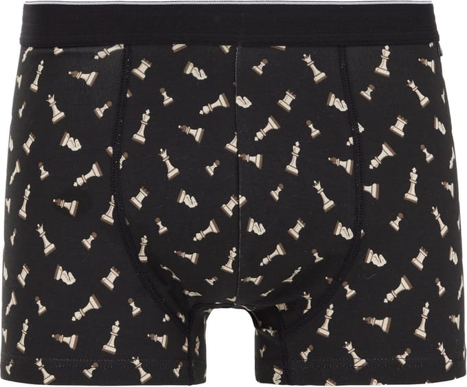 WE Fashion Heren boxershort met print