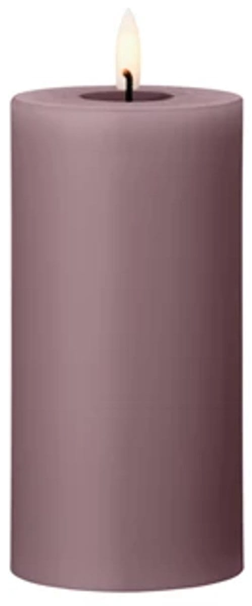 Ester & Erik Led Pillar kaars H15cm winter rose