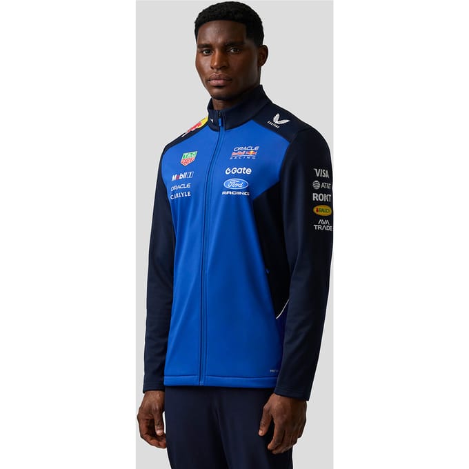 Red Bull Racing Softshell Jas 2026 Maat S - Max Verstappen - Isack Hadjar