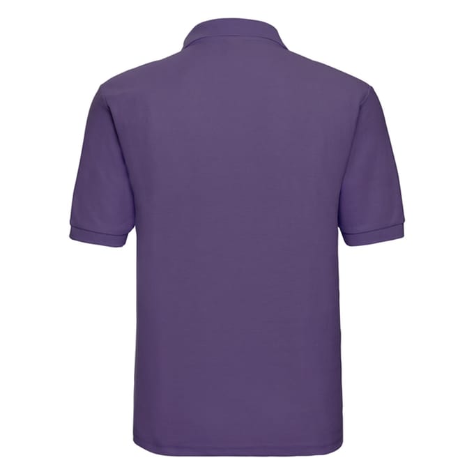 Russell Heren Klassiek Polycotton Poloshirt (Paars)
