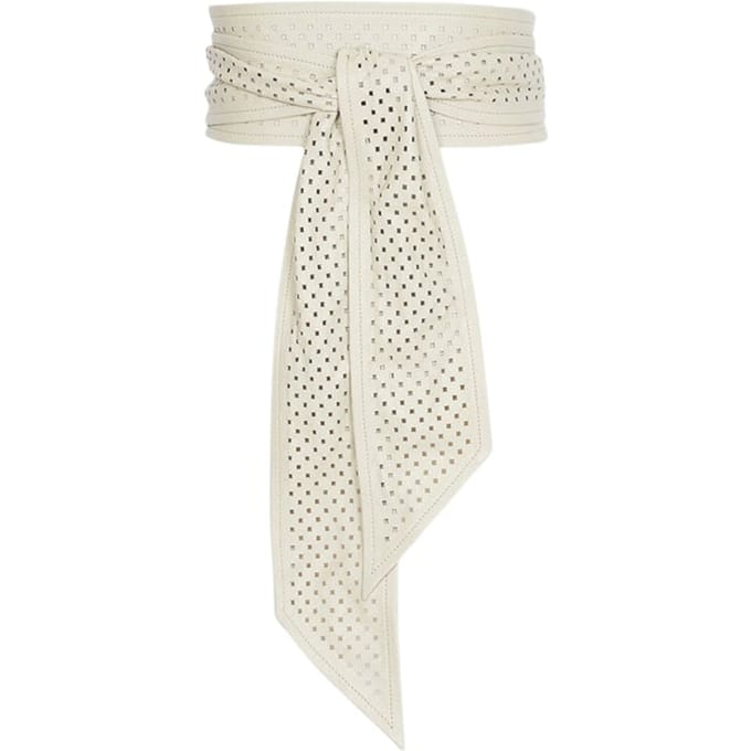 IRO Paris Nera Cut Oyster Grey Maat: 70 | Riemen Outlet | Dames | Grijs