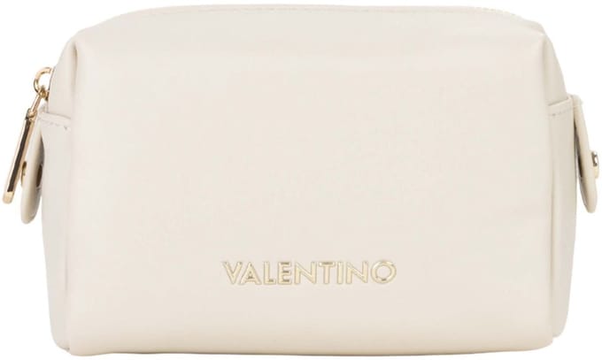 VALENTINO toilettas Clio Re Soft Cosmetic Case Ecru crème