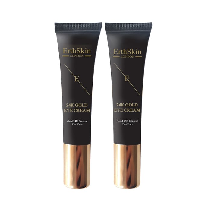 ErthSkin London CRÈME VOOR ONDER DE OGEN 24K GOUD 1