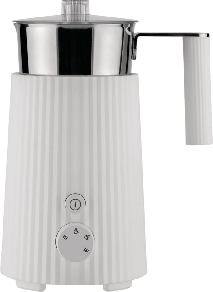 Melkopschuimer Alessi Plisse White