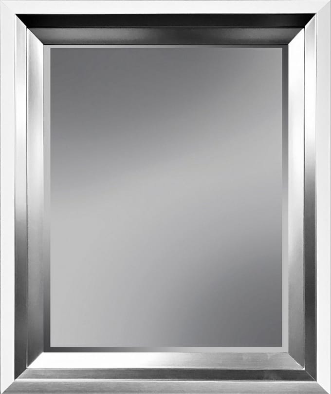 Spiegel met facet 42x103