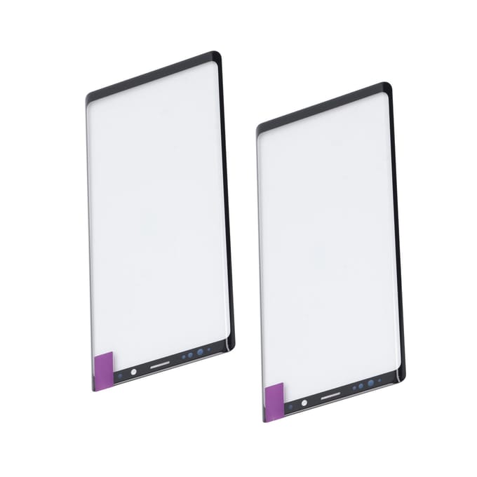 2 STUKS Buitenste Scherm Vervanging voor Galaxy Note 9 Telefoon Buitenste Glas Scherm met OCA white