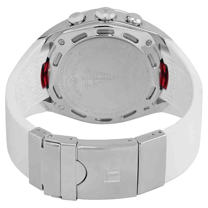 Tissot T-Touch Sailing T0564202701100 Horloge - Rubber - Wit - Ø 45 mm