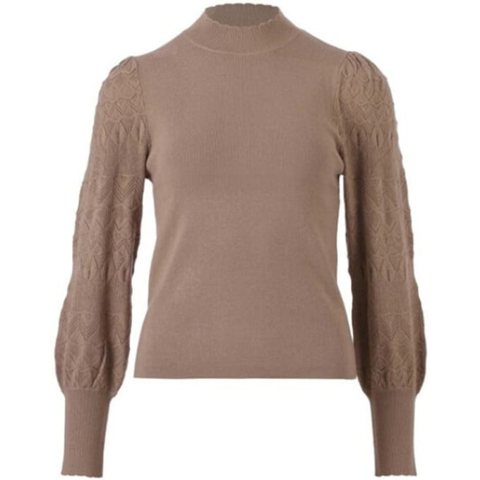 Enjoy Trui 890501 l taupe