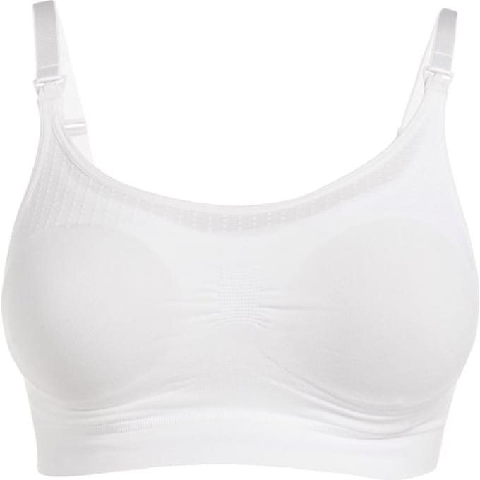 Noppies - maat M/L - Comfortabele naadloze voedingsbh - White