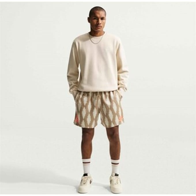 Nike Club BB Sweater Heren Beige - Maat L