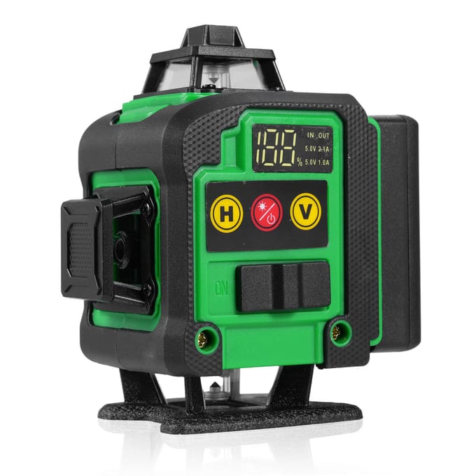 Multifunctionele 4D 16 Lijnen Laserwaterpas Zelfnivellerende Functie Waterpas Instrument Omnidirectioneel Vloer EU