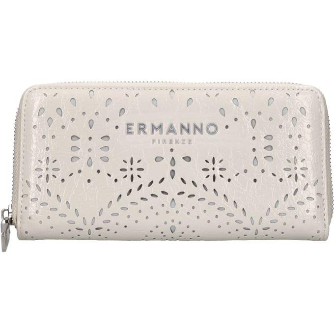 Ermanno Firenze Portemonnees Cream