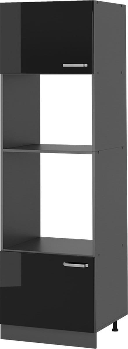 Vicco R-Line Magnetronkast – 60 cm Zwart hoogglans